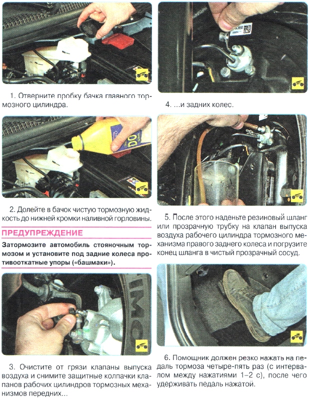 Замена тормозной жидкости на Aveo T300 1322-1