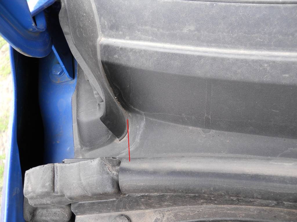 Мусор и грязь в пороге 131-5